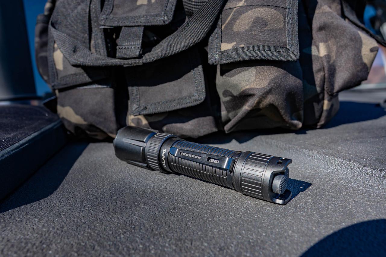 LAPG F-10 2,300 Lumen Dual Switch Tactical Flashlight