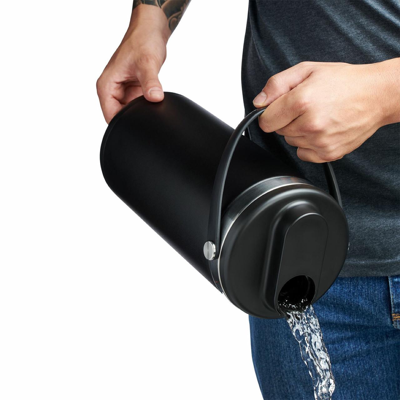Hydro Flask Oasis 128 oz Insulated Water Bottle - Black