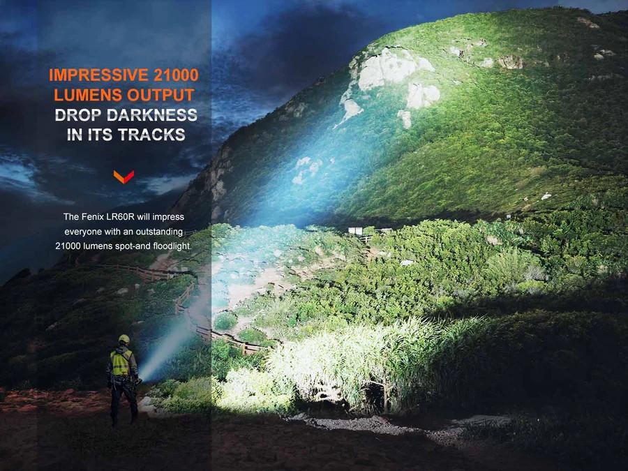 Fenix LR60R 21,000 Lumen Search Flashlight