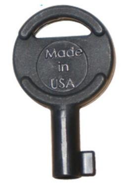 Zeck Key Zak Tools ZT93 Non-Metallic Covert Handcuff Key
