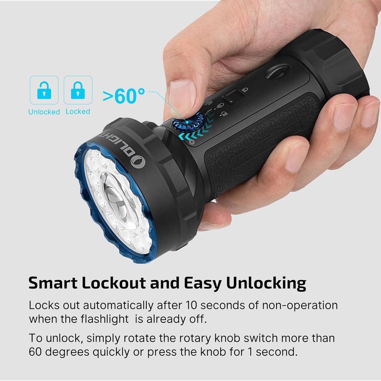 Olight Marauder Mini 2 Compact Powerful 10k Lumen Flashlight