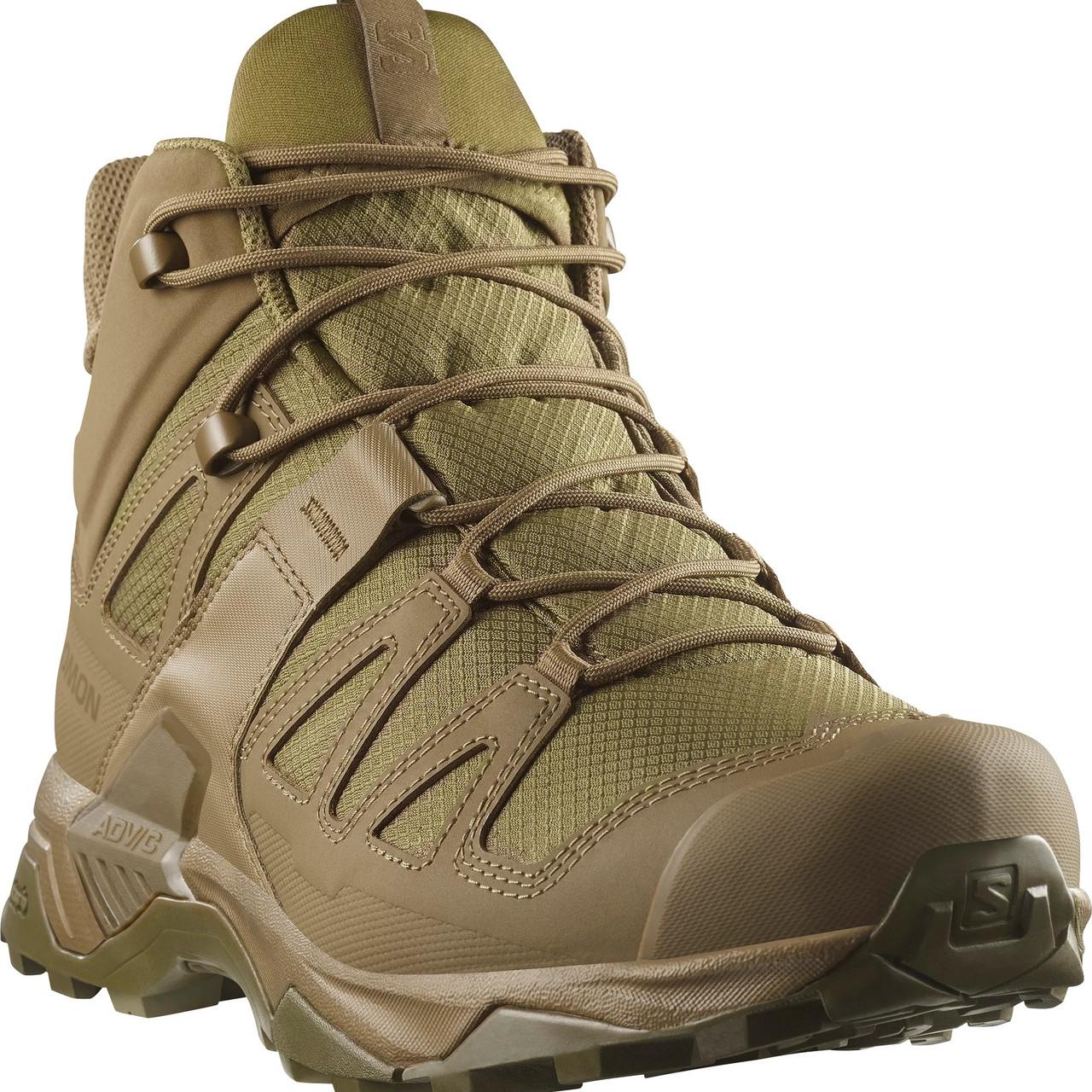 Salomon Coyote Brown X Ultra Forces Mid Tactical Boots