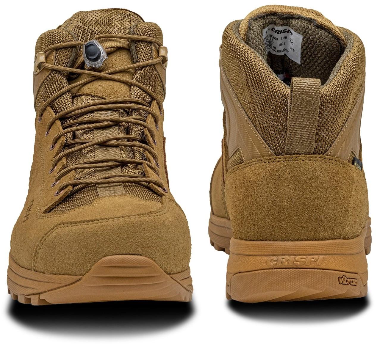 CRISPI AT4 Coyote Nubuck Leather Tactical Boot