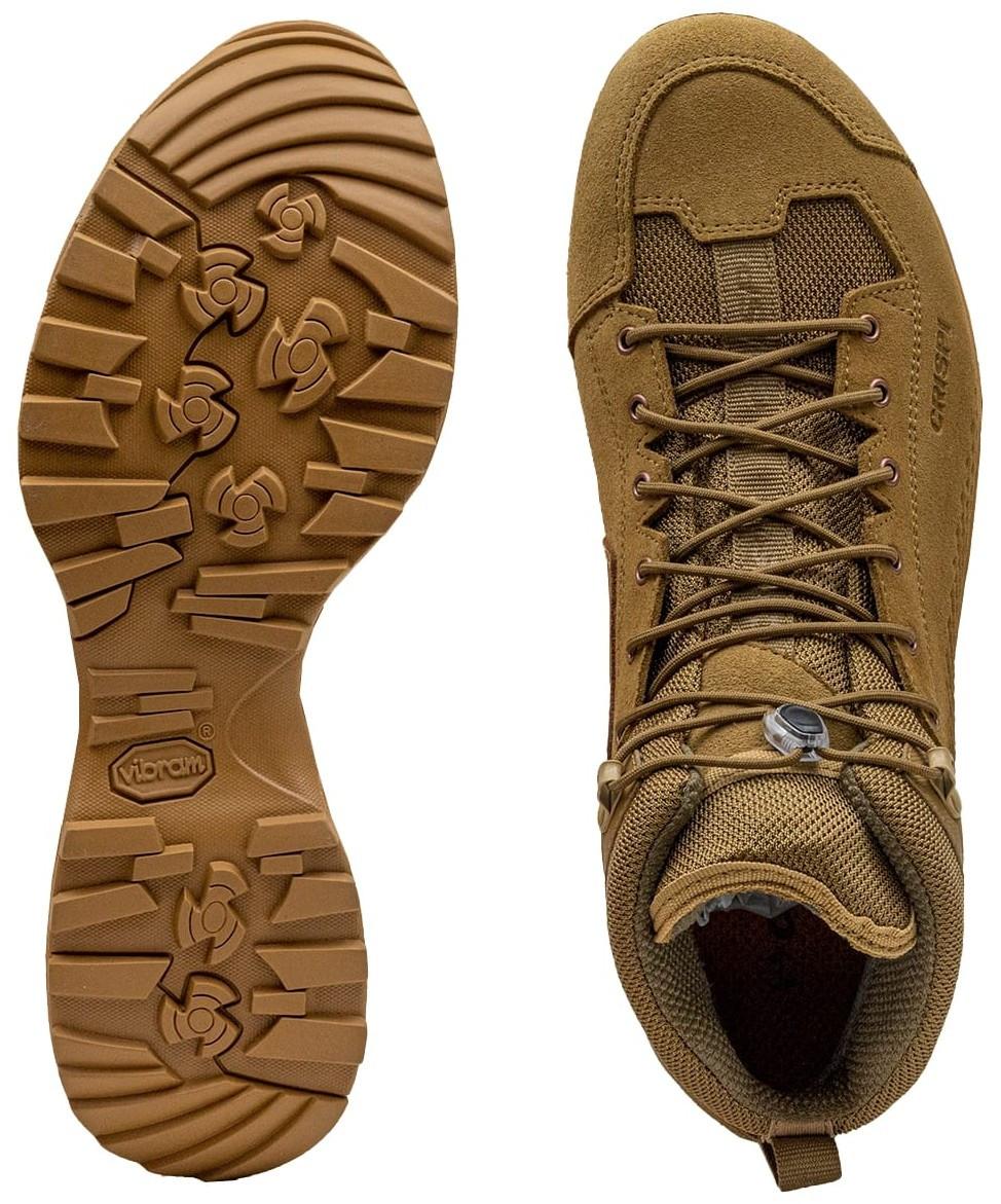 CRISPI AT4 Coyote Nubuck Leather Tactical Boot