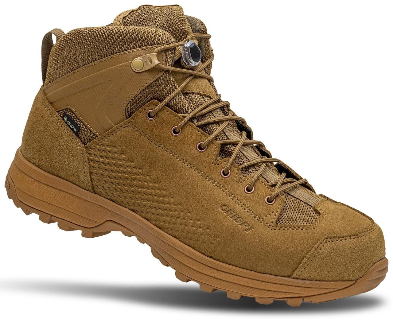 CRISPI AT4 Coyote Nubuck Leather Tactical Boot