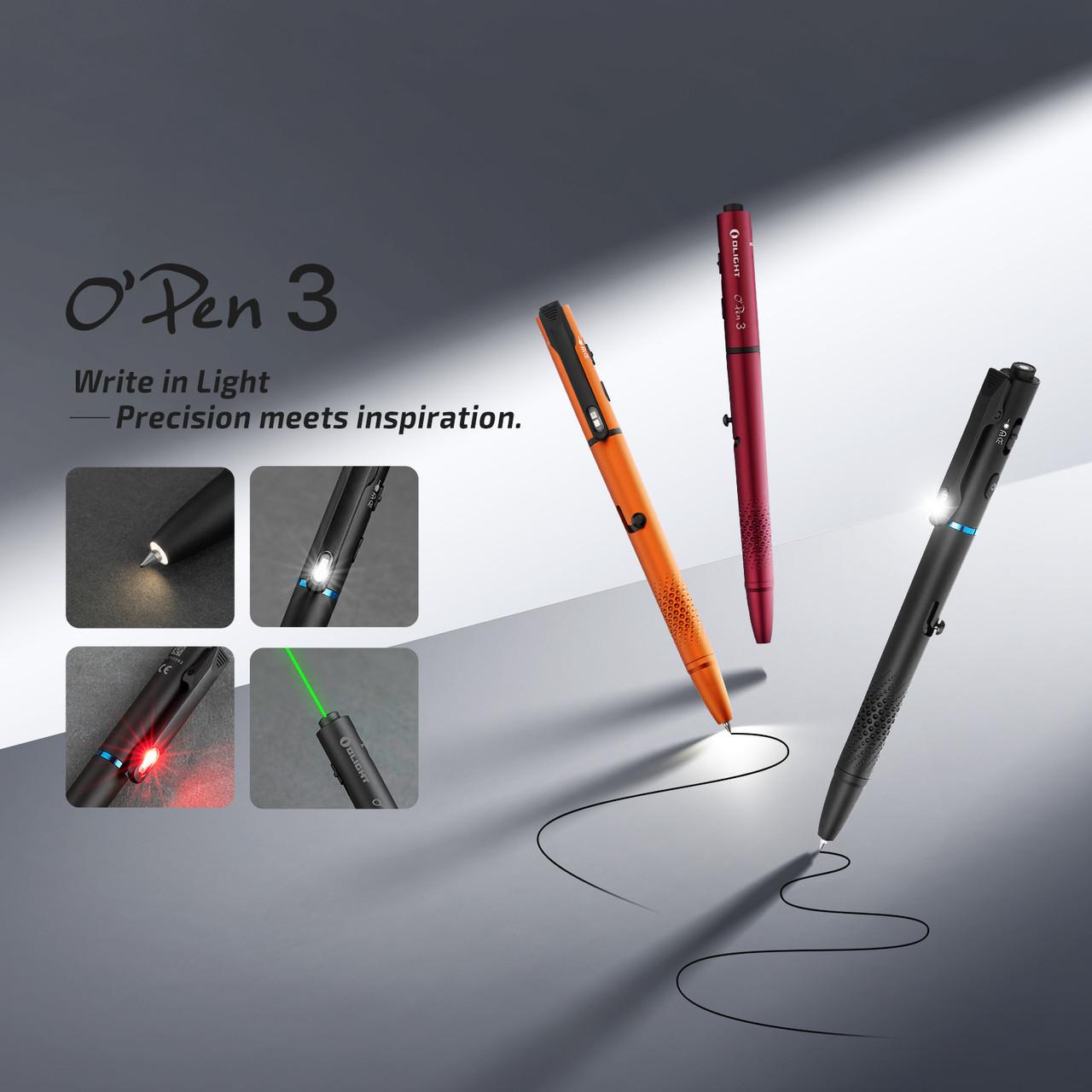 Olight O'Pen 3 4-in-1 Multifunction Pen Light with 120 Lumens