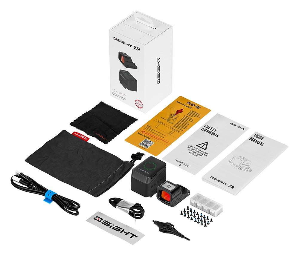 Osight XR Enclosed Red Dot Sight RMR Footprint & MRS