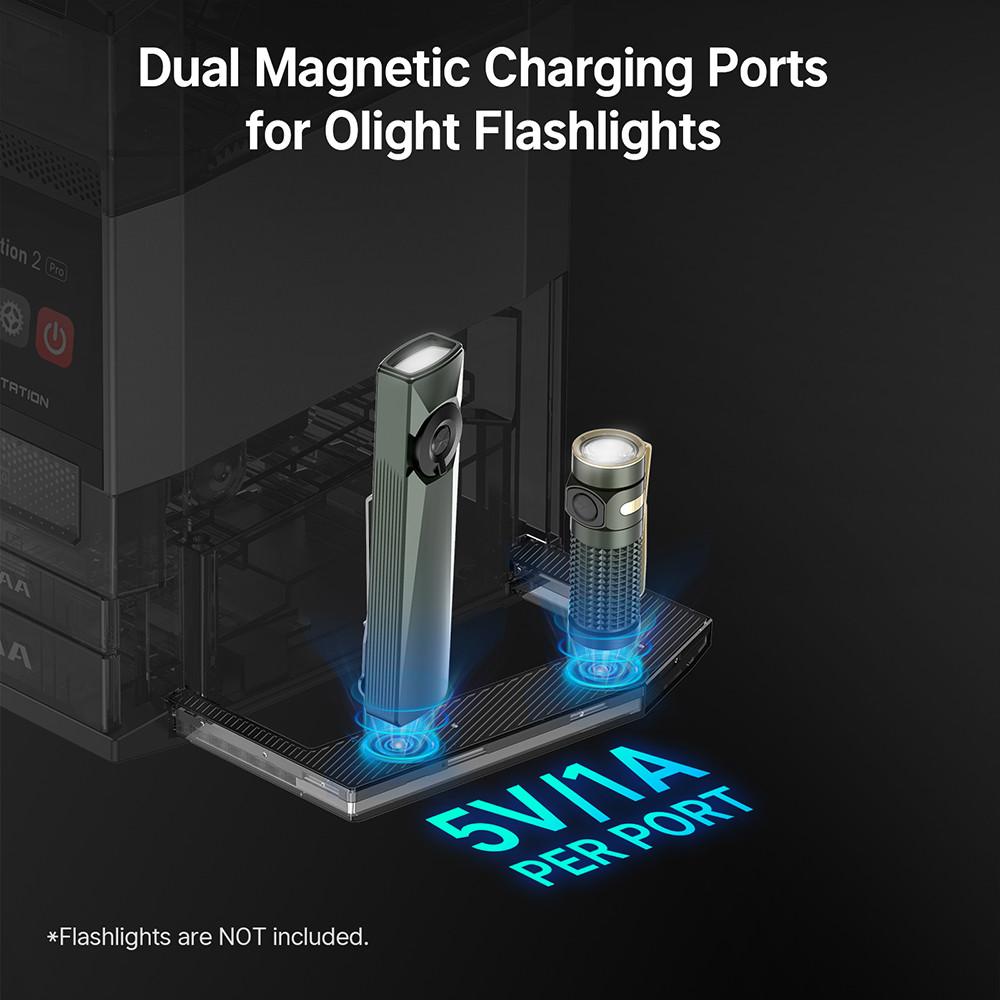 Ostation 2 Pro Series 3-in-1 Smart Battery Hub for AA & AAA