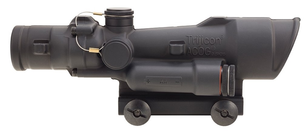 Trijicon TA110-C-100492 ACOG 3.5x35 LED Riflescope Green Chevron