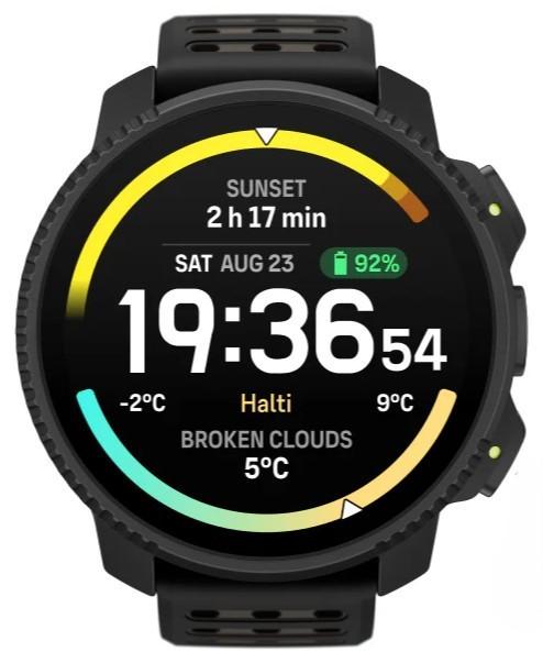 Suunto Vertical 2 All Black GPS Adventure Training Digital Watch
