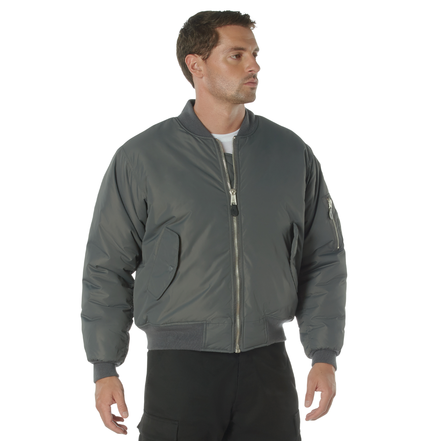 Rothco Ehnanced Nylon MA-1 Military Flight Jacket Rothco Ehnanced Nylon MA-1 Military Flight Jacket