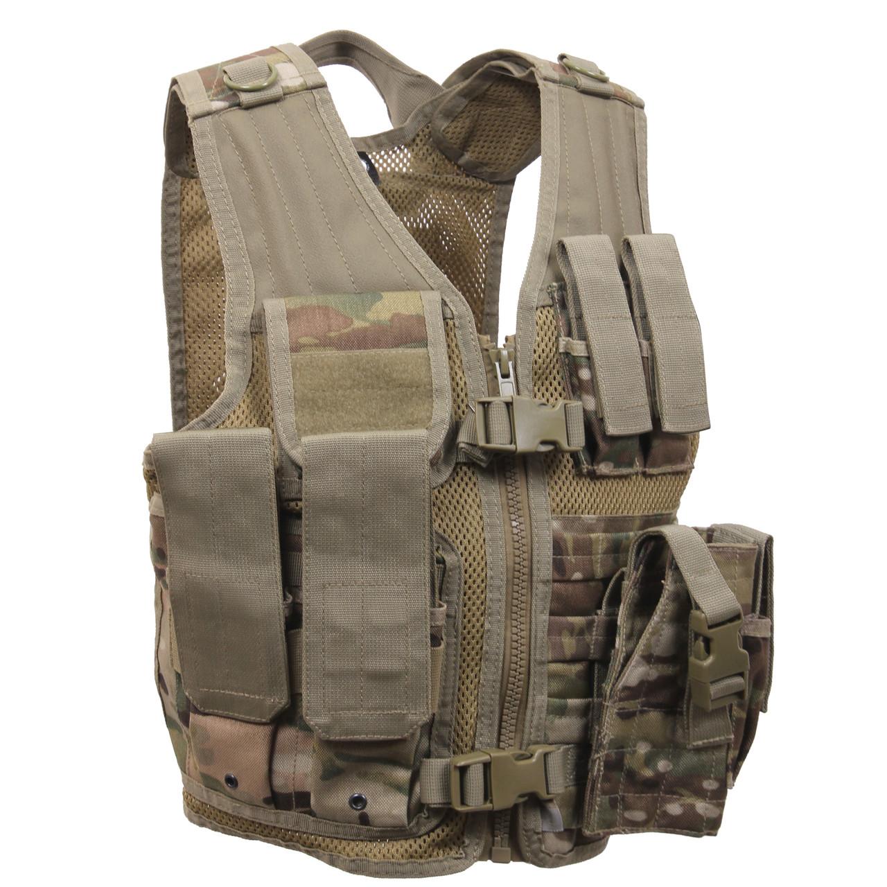 Rothco Kid's Tactical Ventilated Cross Draw Vest