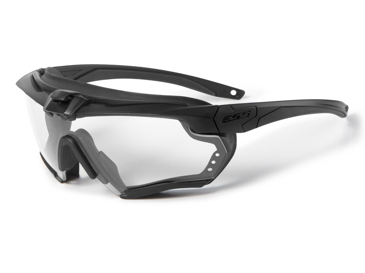 ESS crossbow Z87+ サバゲー用 ゴーグル セット ESS Crossbow Response Black Sunglasses w/ Clear & Gasket - EE9007-15