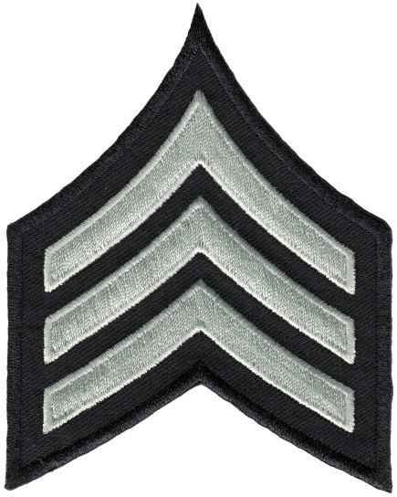 Hero's Pride LAPD Sgt 1 Chevron Patch HP-5054