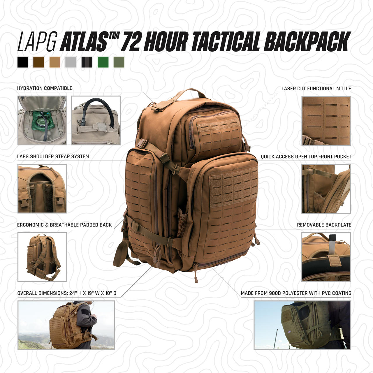 La police gear 72 sales hour bag