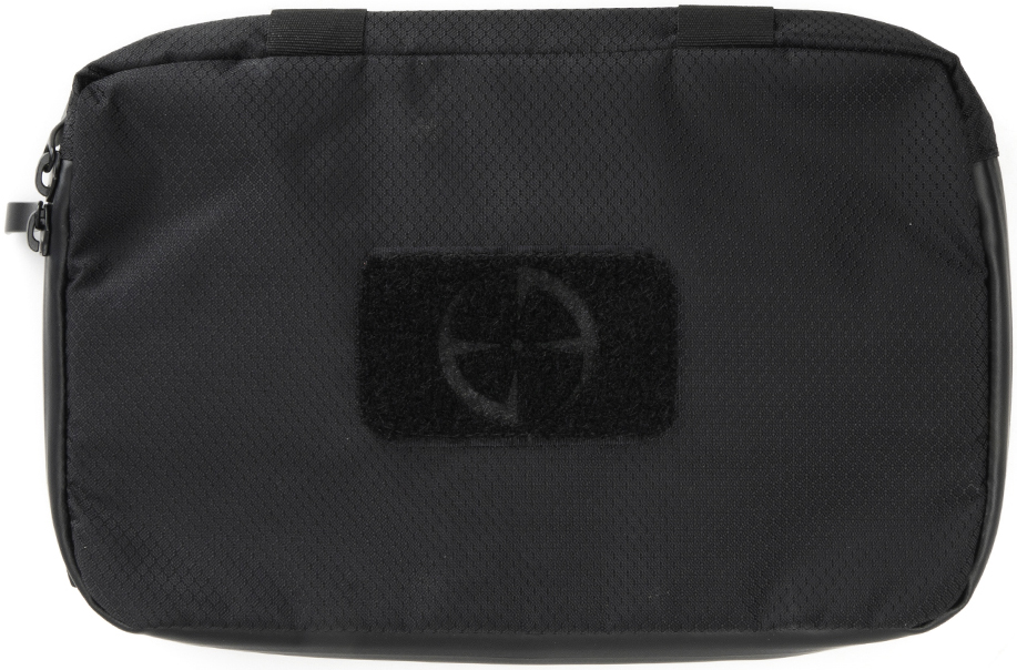 L.E.M. Supply Co. ブラック ラージ ユニバーサルラジオポーチ LA Police Gear HAMS Toiletry Bag