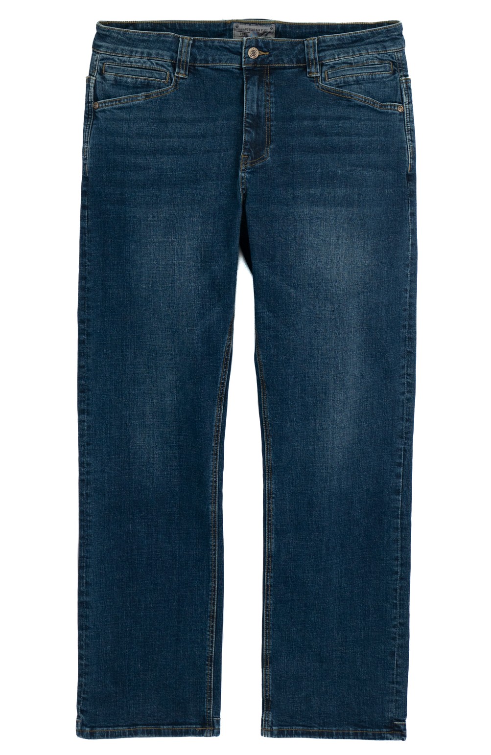 Iron & Haft Men's Journeyman Stretch Denim Durable Work Jeans