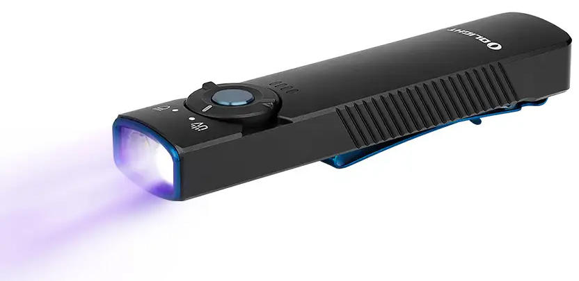 Olight Arkfeld UV/White Light Dual Light Sources 1000 Lumen
