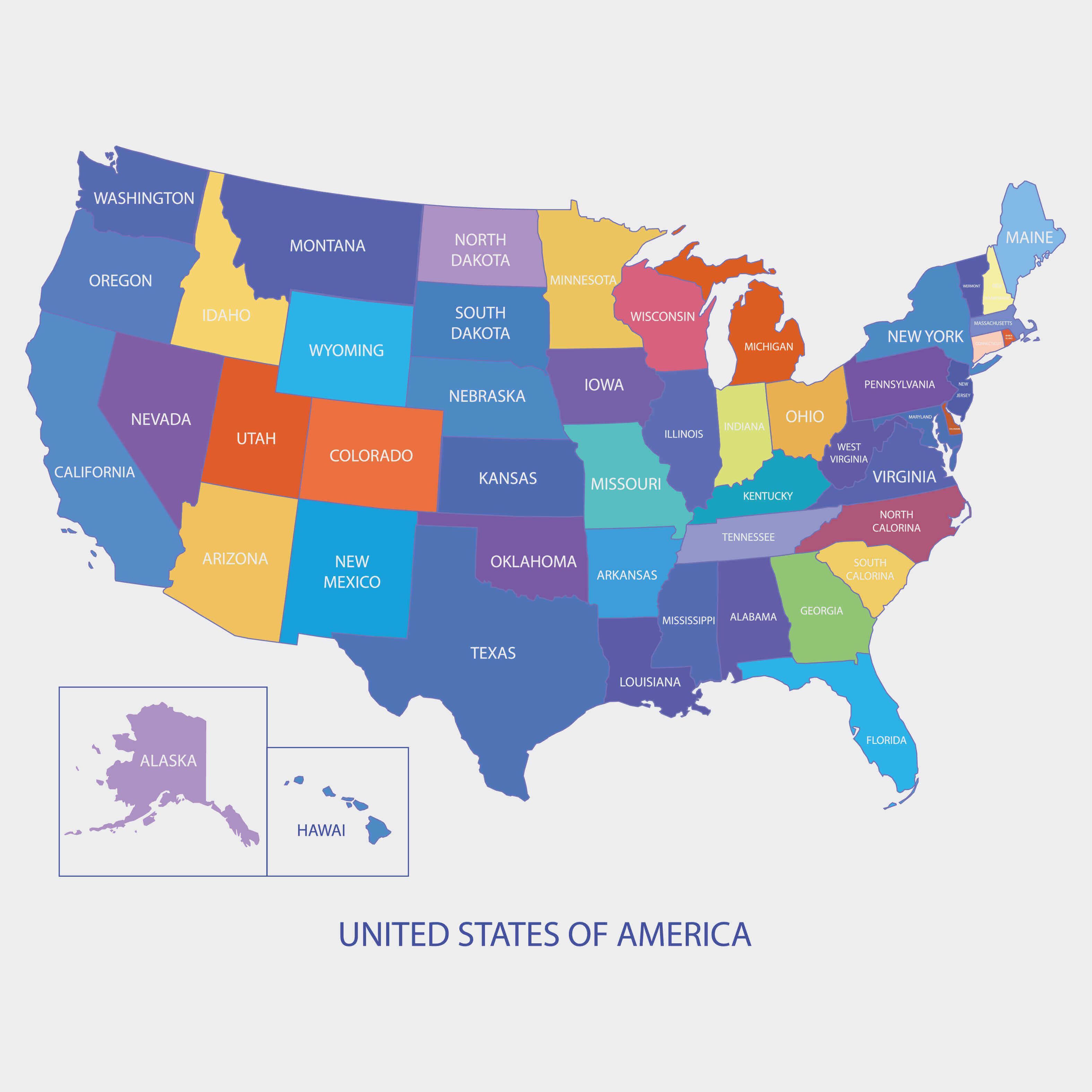 A Map of Separate Gun Regulations by State - LA Police Gear