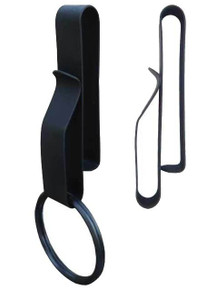 Duty Belt Keeper with Key Holder LytHarvest Police Key Strap Keeper with Snap and Metal Key Clip Police Duty Key Ring Holder 2 Pack