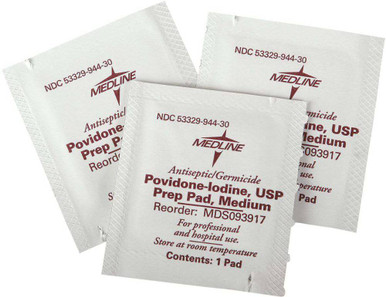 Elite First Aid Providone Iodine Pad