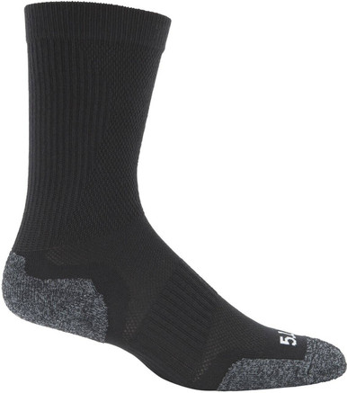 511 Tactical Slip Stream Crew Sock 10033 Black Large Polyester