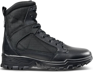 5.11 Tactical Men's Fast-Tac Waterproof 6" Black Boot 12388 | 13-Standard | Nylon/Leather/Rubber | LAPoliceGear.com