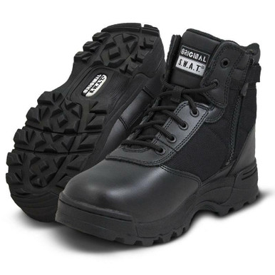 ORIGINAL S.W.A.T. ミリタリーブーツ ブラック Original S.W.A.T. Classic 9 inch Side Zip Safety Plus Boot Black