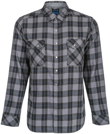 LA Police Gear Atlas Long Sleeve Tactical CCW Flannel Shirt