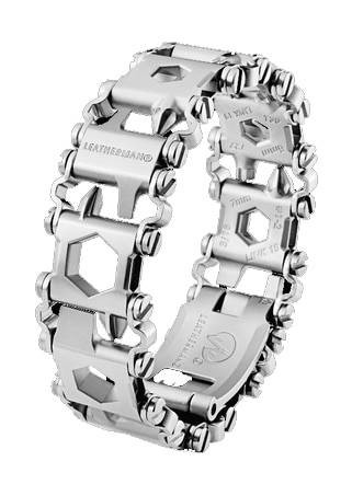 LEATHERMAN TREAD LT ステンレススチール Leatherman Tread LT Stainless Steel Multi-Tool Bracelet