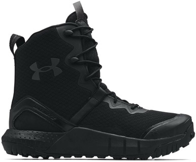 Under Armour Men's Micro G Valsetz Tactical Boot | Black | 14-Standard | Leather/Rubber | LAPoliceGear.com