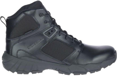 Merrell FullBench Mid Tactical Black Waterproof Boot J099439 | 14-Standard | Nylon/Leather/Rubber | LAPoliceGear.com