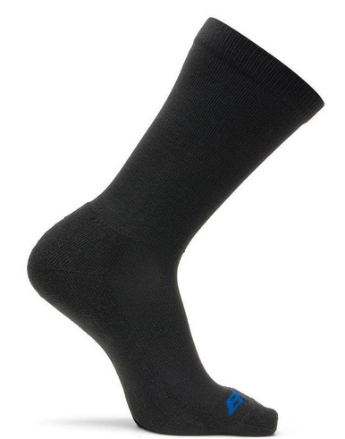 Bates 1PK Uniform Dress Mid-Calf Sock | Black | Medium | Polyester/Nylon/Spandex | LAPoliceGear.com