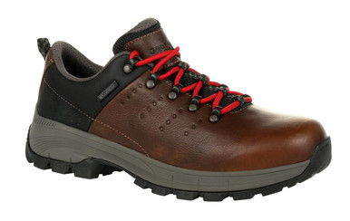 Georgia Boot Eagle Trail 3" Brown Waterproof Oxford Shoe | 15-Wide | Nylon/Leather/Rubber | LAPoliceGear.com