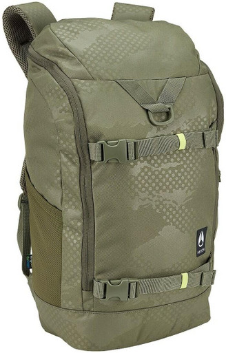 Nixon Hauler 25L Backpack | Olive Dot Camo | Polyester/Plastic | LAPoliceGear.com