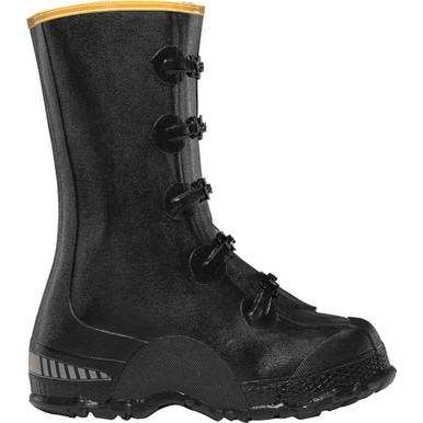 エクセル LaCrosse Footwear Black ZXT Buckle Overshoe Deep Heel 14