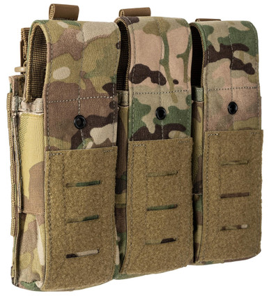 Noir - porte Mag tactique LSR 9mm, pochette MOLLE, découpe Laser
