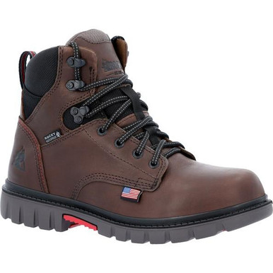 Rocky RKK0452 Worksmart Men's 6 Inch USA Waterproof Work Boot