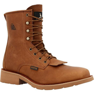 Rocky RKW0436 MonoCrepe Men's 8 Inch Waterproof Western Boot