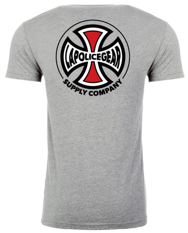 LAPG Men's Iron Cross Short Sleeve Graphic Tee