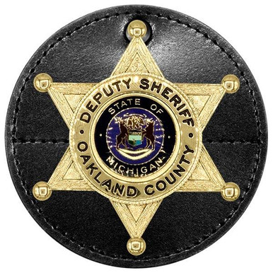 Hero's Pride 5 x 2 Gold On Black Multnomah County Sheriff Patch With Hook  Velcro