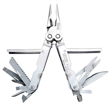 そにく SOG PowerLock Satin with Scissors EDC Multi-Tool