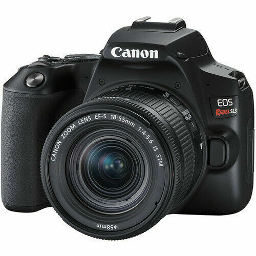 Canon EOS Rebel SL3 DSLR Camera with 18-55mm Lens | Black
