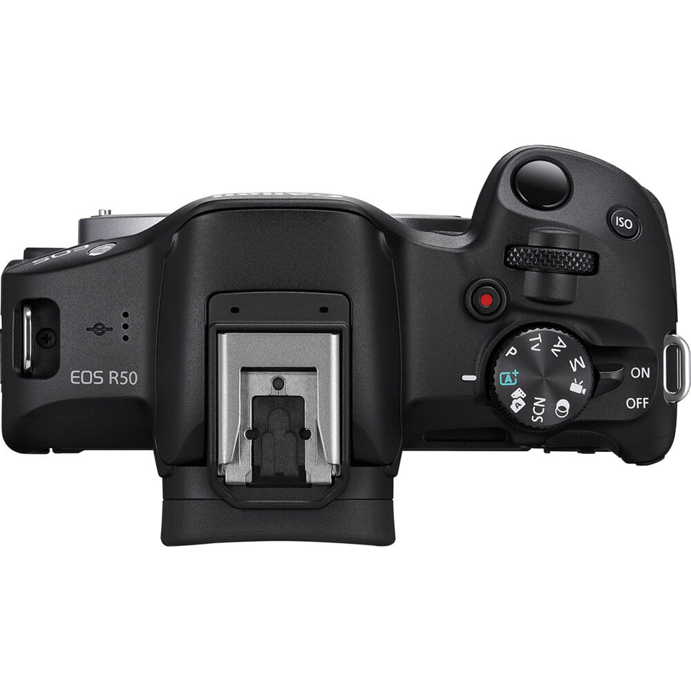 Canon EOS R50 Mirrorless Camera (Black) | Mojocomputers