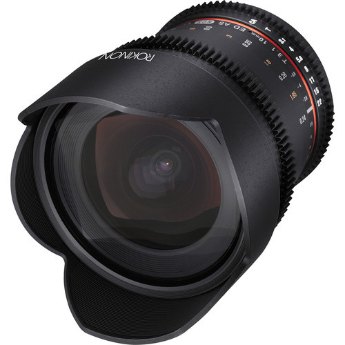Rokinon DS10M-C 10mm T3.1 Cine 広角レンズ Canon EF-S デジタル一眼レフ用 Rokinon 10mm T3.1 Cine Lens for Canon EF Mount | MojoComputers