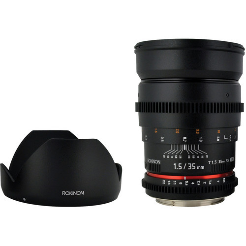 ROKINON 35mm T1.5 単焦点レンズ Eマウント シネマレンズ 35mm T1.5 Full Frame Wide Angle Cine DS - Rokinon Lenses