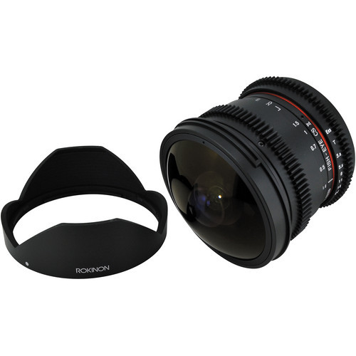 Rokinon 8mm T3.8 Cine UMC Fisheye CS II Lens for Micro Four Thirds