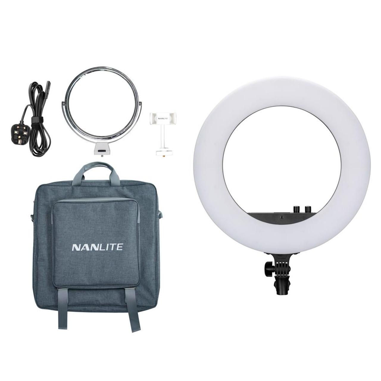 5 Core 6 inch Ring Light w Cell Phone Stand Adjustable