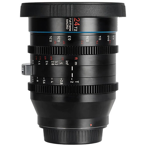 Sirui Jupiter 24mm T2 Full Frame Macro Cine Lens | Professional