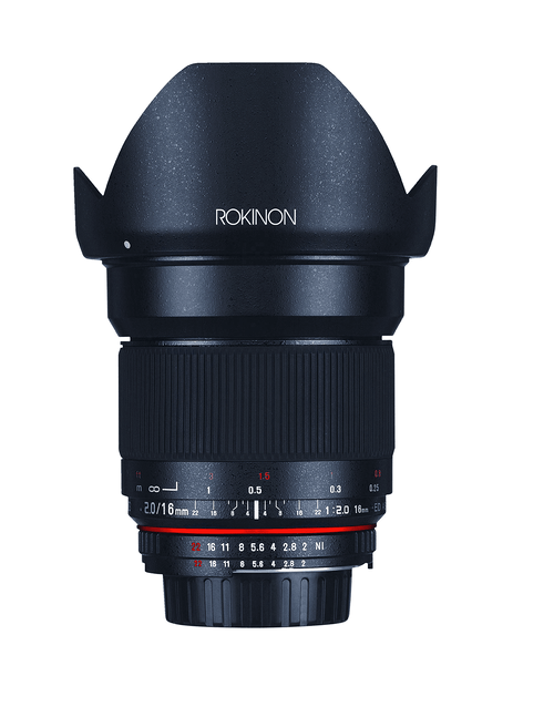 Rokinon 16mm f/2.0 for Canon / APS-C